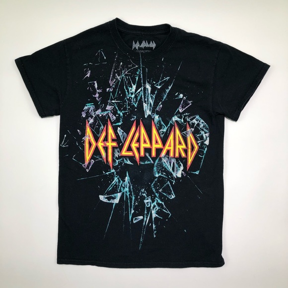 Def Leppard 2016 Tour Size Small Graphic T-Shirt - Picture 1 of 4